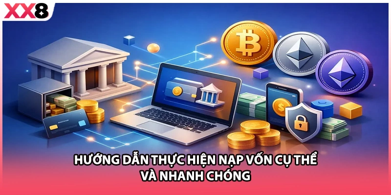 Hướng dẫn thực hiện nạp vốn cụ thể và nhanh chóng