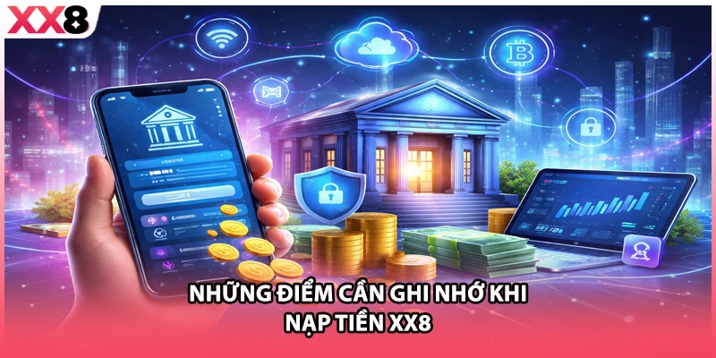 Những điểm cần ghi nhớ khi nạp tiền XX8